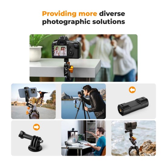 K&F Concept Super Clamp with 60mm Opening Design Ms15 